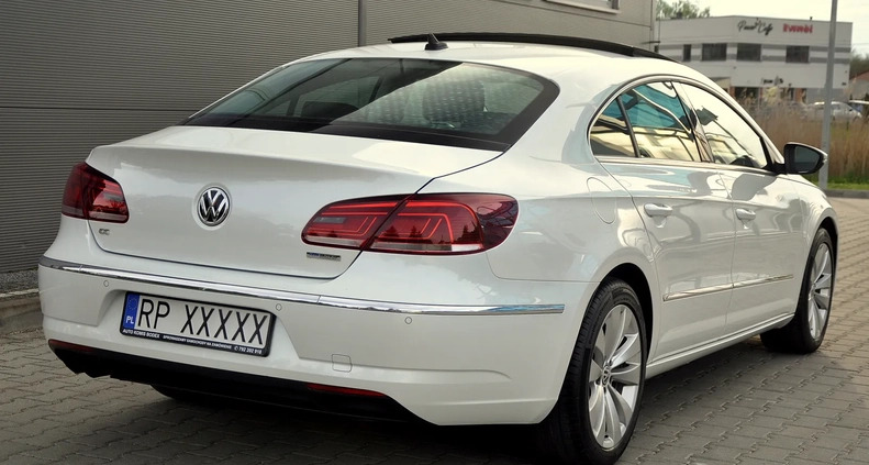 Volkswagen CC cena 55800 przebieg: 225000, rok produkcji 2013 z Rzeszów małe 137